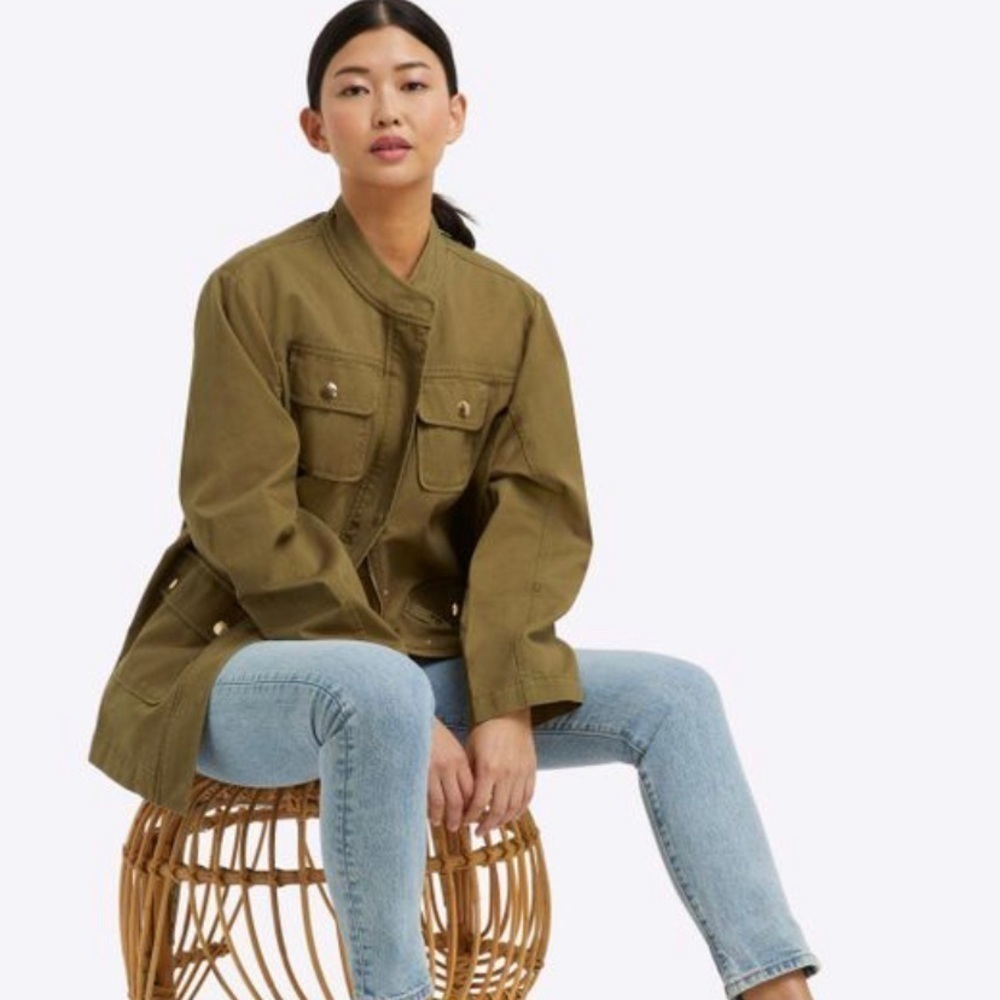 Draper James Field Jacket View 2